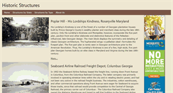 Desktop Screenshot of historic-structures.com