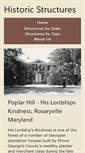 Mobile Screenshot of historic-structures.com